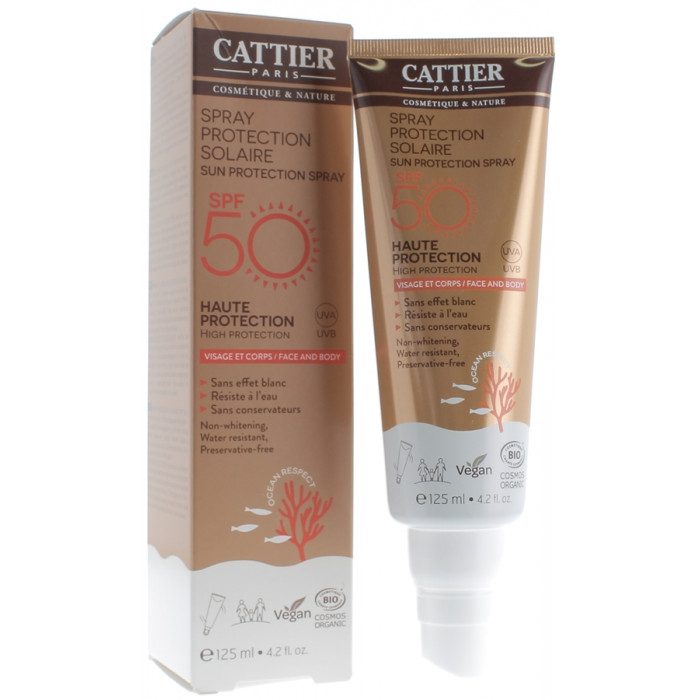 cattier-spray-protection-solaire-spf-50-125-ml